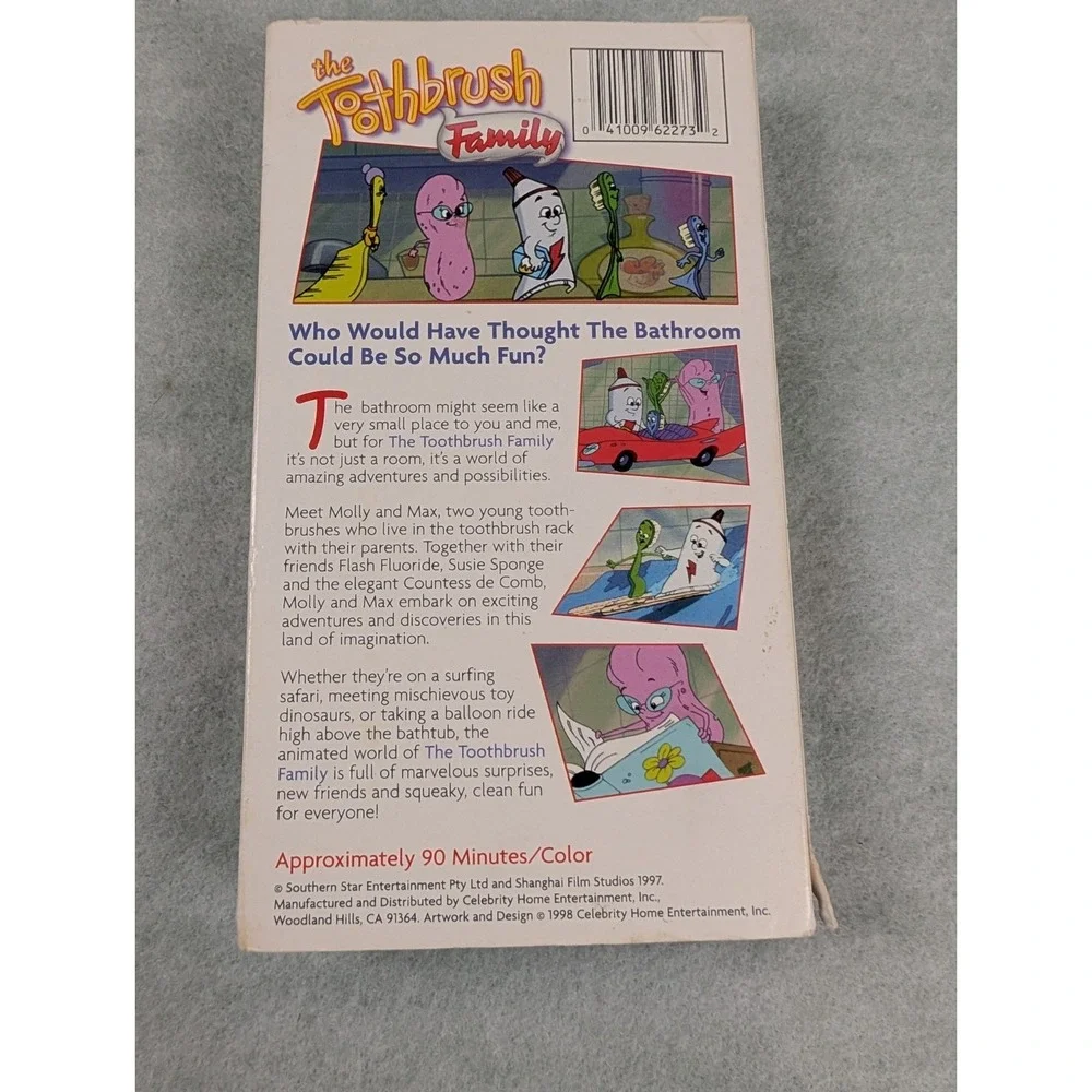 The Toothbrush Family (VHS, 1999)